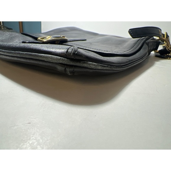 Coach Black Leather Crossbody Bag - Picture 8 of 12
